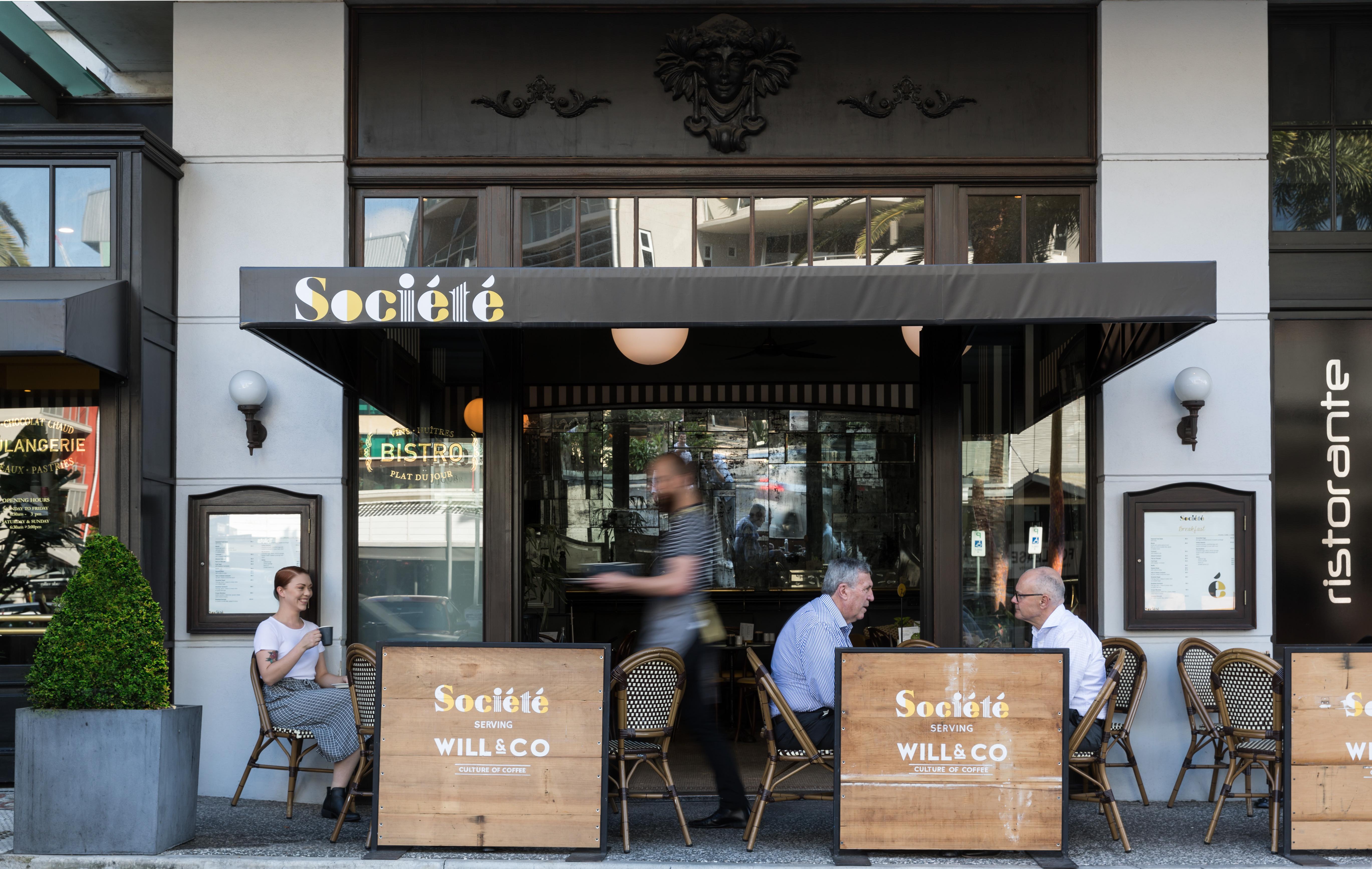 Ovolo The Valley Brisbane Buitenkant foto Société, a restaurant in the South End, Boston